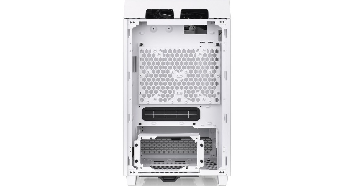 Thermaltake The Tower 100 Mini Tower Snow, Tower-Gehäuse(weiß)