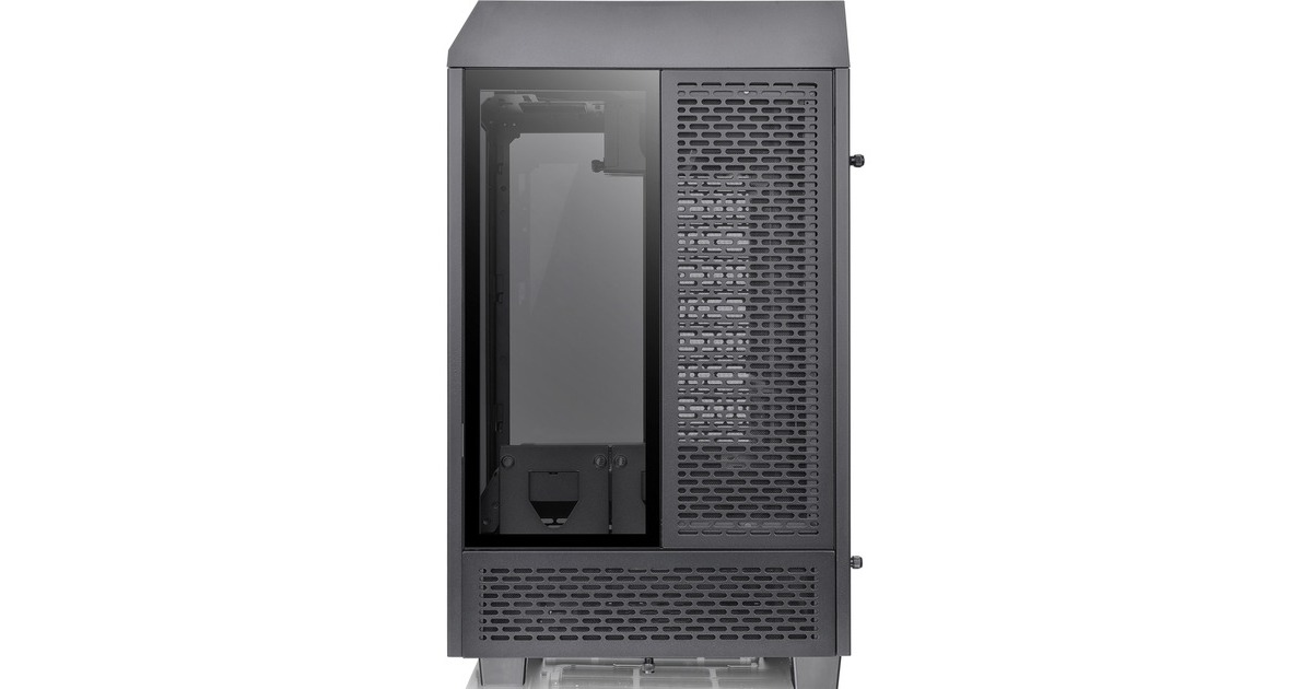 Thermaltake The Tower 100 Mini Tower, Tower-Gehäuse(schwarz, Tempered Glass)