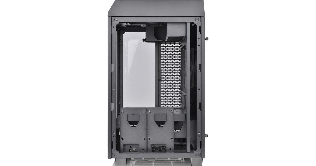 Thermaltake The Tower 100 Mini Tower, Tower-Gehäuse(schwarz, Tempered Glass)