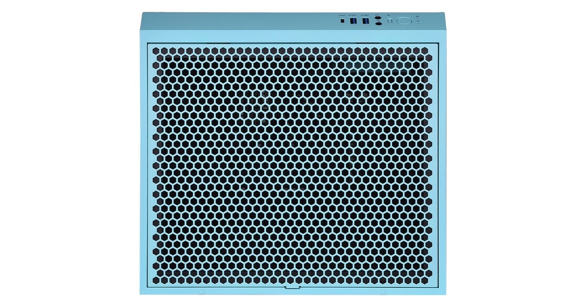 Thermaltake The Tower 200 , Tower-Gehäuse(türkis, Tempered Glas)