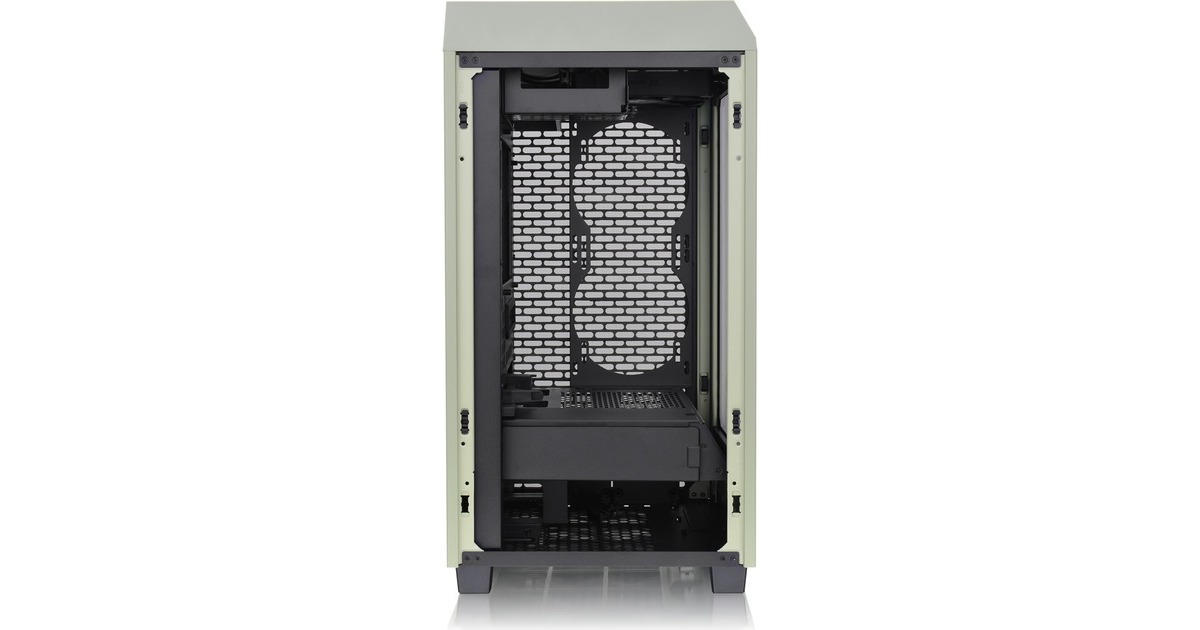 Thermaltake The Tower 200 , Tower-Gehäuse(hellgrün, Tempered Glas)