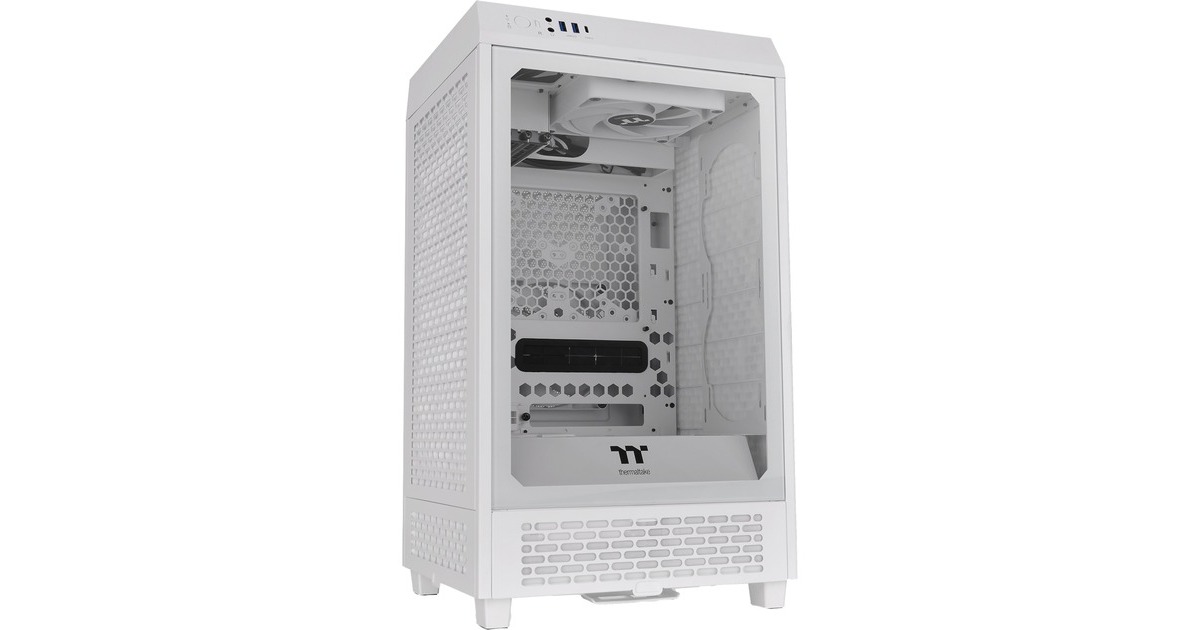 Thermaltake The Tower 200 , Tower-Gehäuse(weiß, Tempered Glas) Thermaltake The Tower 200 , Tower-Gehäuse(weiß, Tempered Glas)