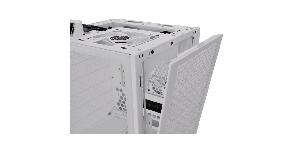 Thermaltake The Tower 200 , Tower-Gehäuse(weiß, Tempered Glas)