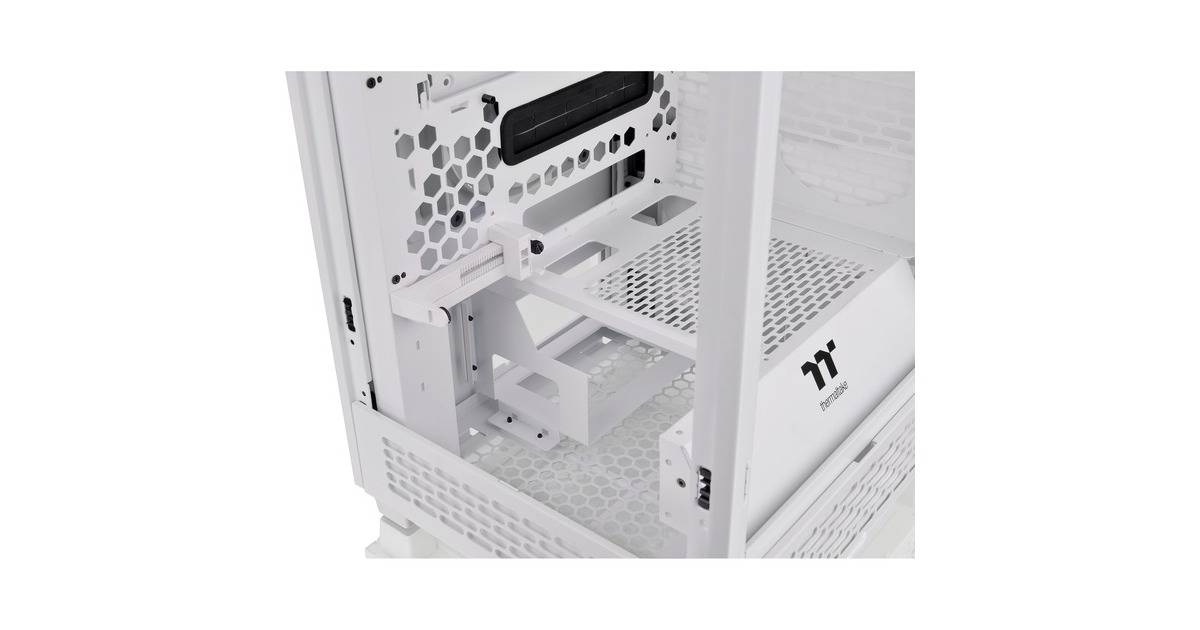 Thermaltake The Tower 200 , Tower-Gehäuse(weiß, Tempered Glas)