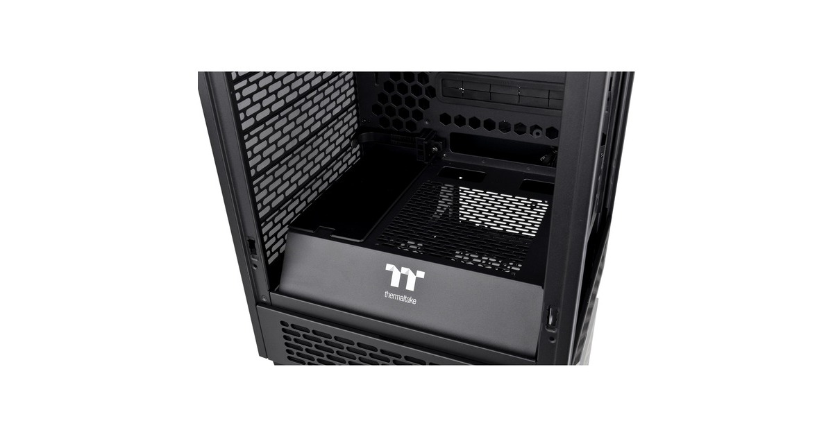 Thermaltake The Tower 200, Tower-Gehäuse(schwarz, Tempered Glas, Outlet)