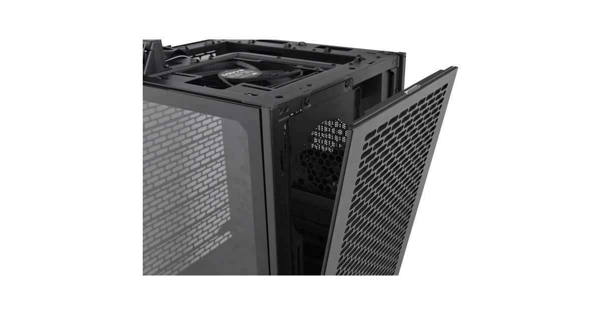 Thermaltake The Tower 200, Tower-Gehäuse(schwarz, Tempered Glas)