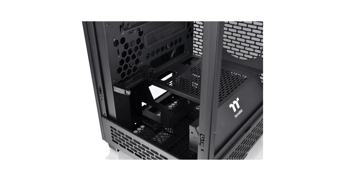 Thermaltake The Tower 200, Tower-Gehäuse(schwarz, Tempered Glas, Outlet)