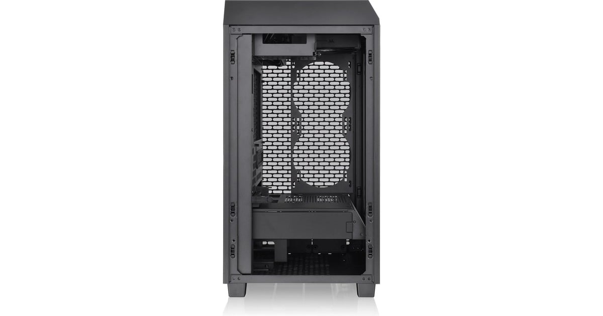 Thermaltake The Tower 200, Tower-Gehäuse(schwarz, Tempered Glas)