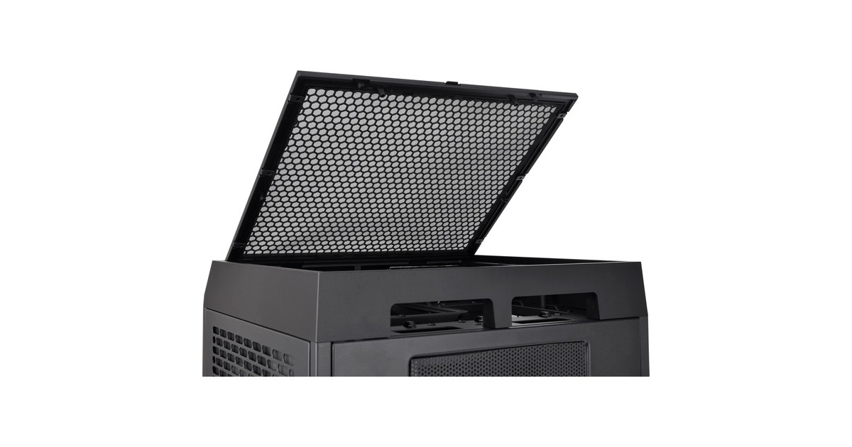 Thermaltake The Tower 200, Tower-Gehäuse(schwarz, Tempered Glas, Outlet)