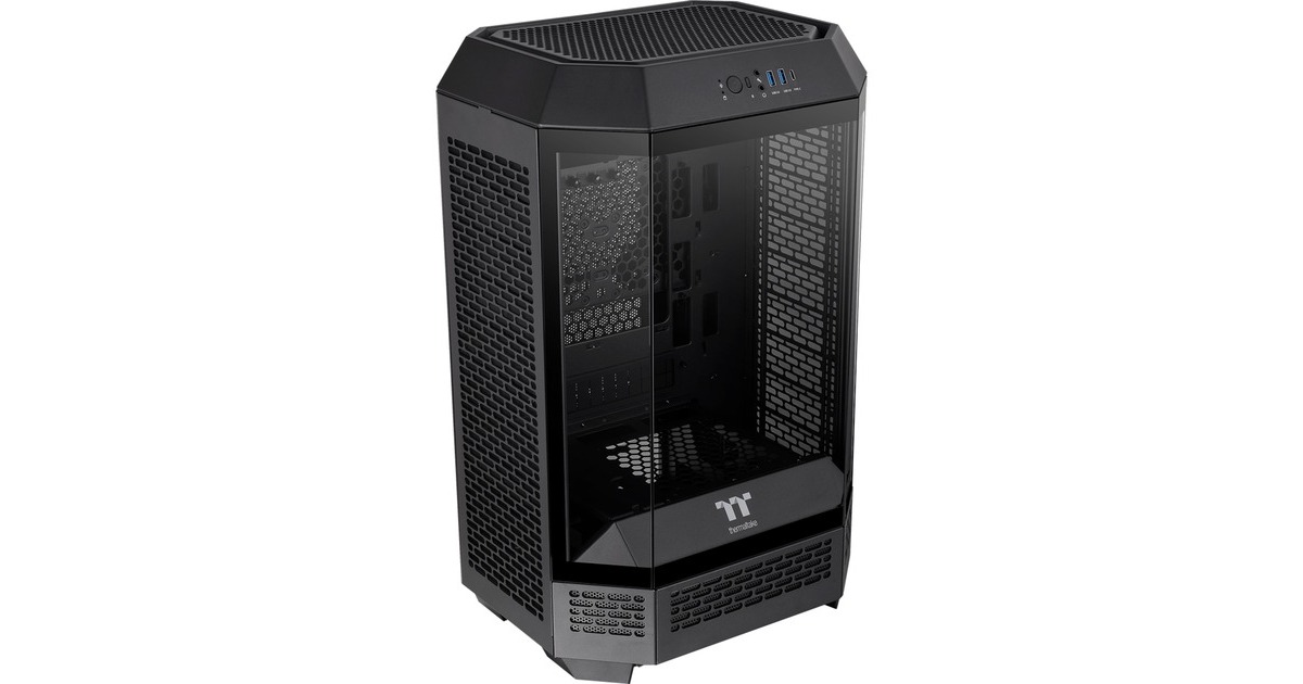 Thermaltake The Tower 300, Tower-Gehäuse(schwarz, Tempered Glass)
