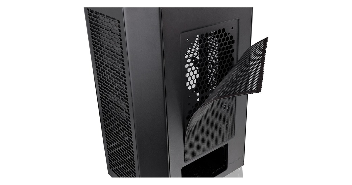 Thermaltake The Tower 300, Tower-Gehäuse(schwarz, Tempered Glass)