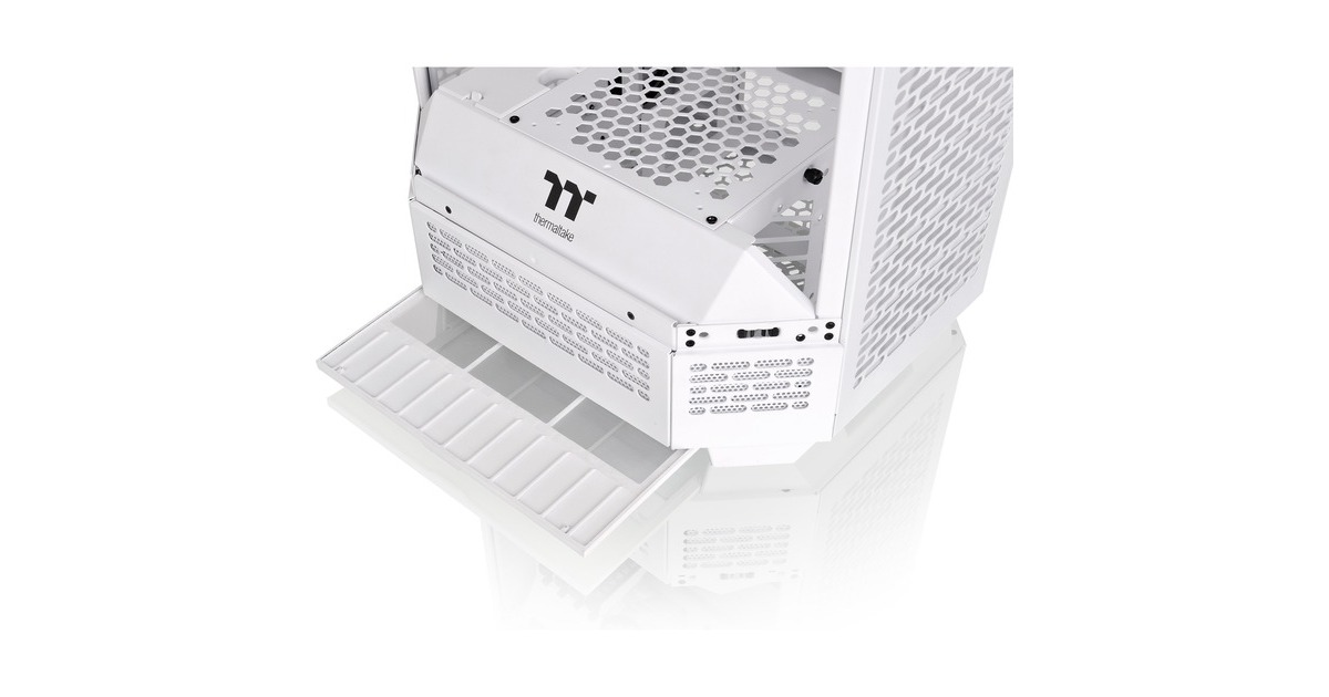 Thermaltake The Tower 300, Tower-Gehäuse(weiß, Tempered Glass)