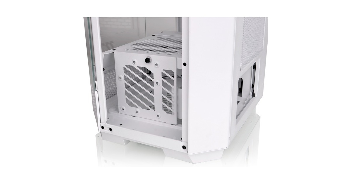 Thermaltake The Tower 300, Tower-Gehäuse(weiß, Tempered Glass)