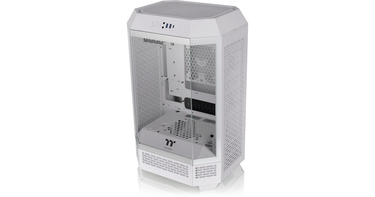 Thermaltake The Tower 300, Tower-Gehäuse(weiß, Tempered Glass)