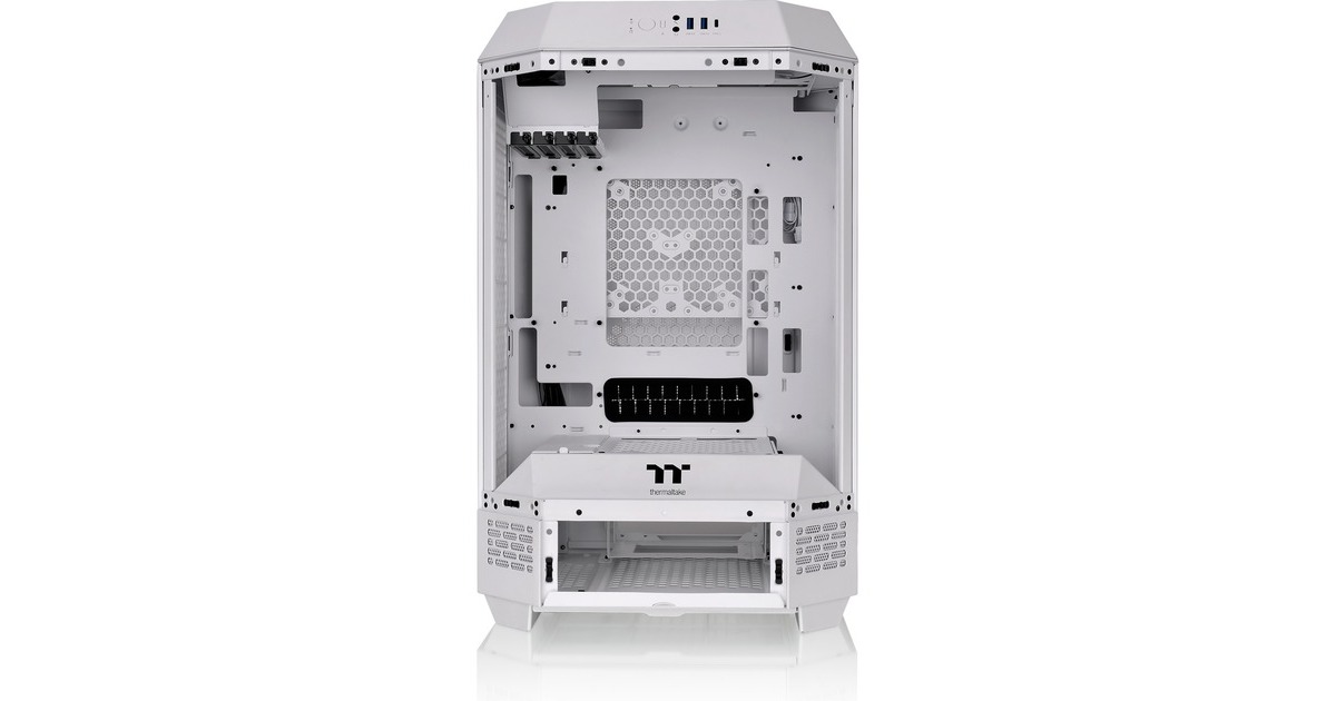 Thermaltake The Tower 300, Tower-Gehäuse(weiß, Tempered Glass)