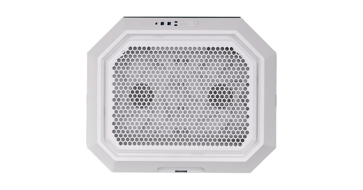 Thermaltake The Tower 300, Tower-Gehäuse(weiß, Tempered Glass)