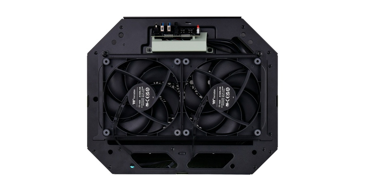 Thermaltake The Tower 300, Tower-Gehäuse(hellgrün, Tempered Glass)