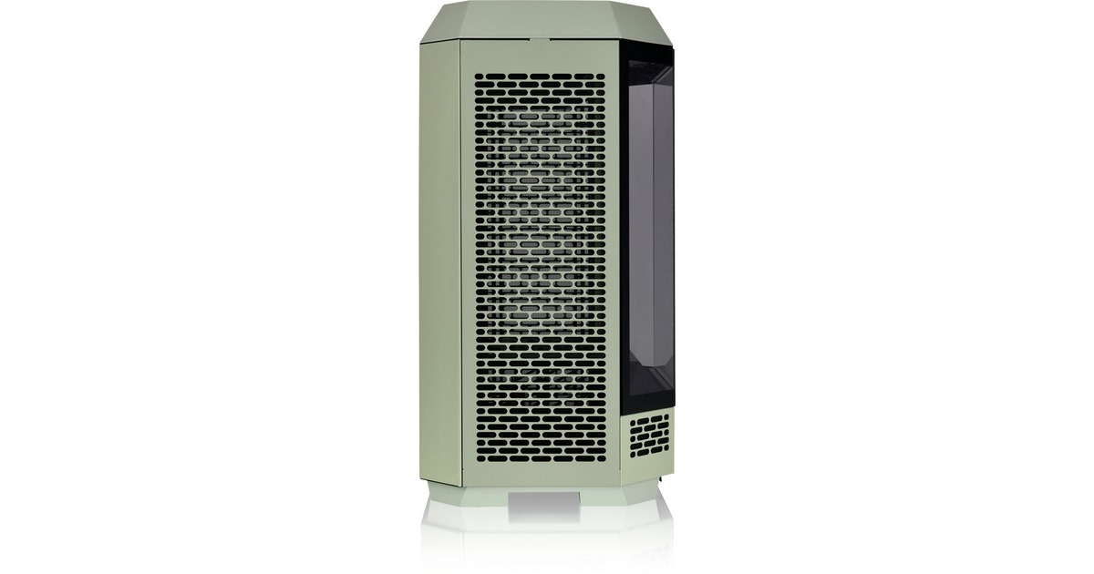 Thermaltake The Tower 300, Tower-Gehäuse(hellgrün, Tempered Glass)