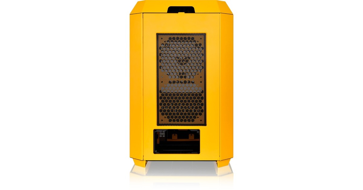 Thermaltake The Tower 300, Tower-Gehäuse(dunkelgelb, Tempered Glass)