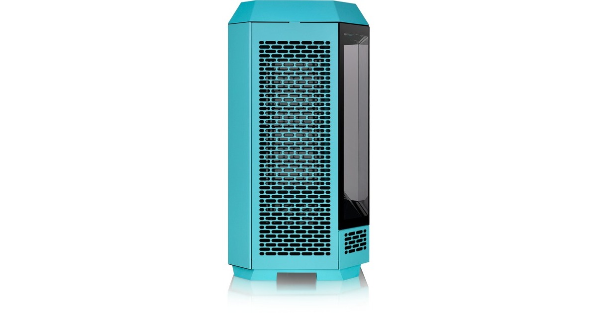 Thermaltake The Tower 300 , Tower-Gehäuse(türkis, Tempered Glass)