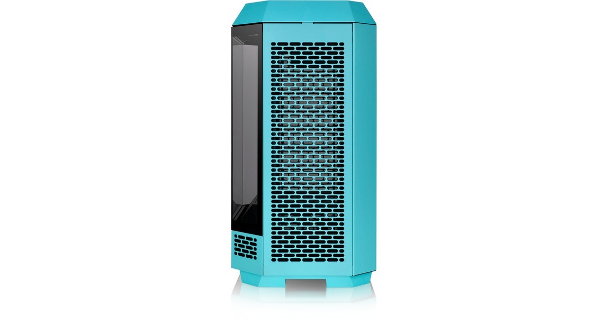 Thermaltake The Tower 300 , Tower-Gehäuse(türkis, Tempered Glass)