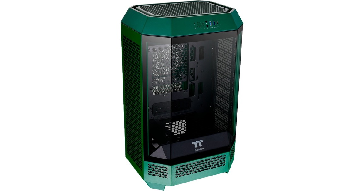 Thermaltake The Tower 300 , Tower-Gehäuse(dunkelgrün, Tempered Glass) Thermaltake The Tower 300 , Tower-Gehäuse(dunkelgrün, Tempered Glass)