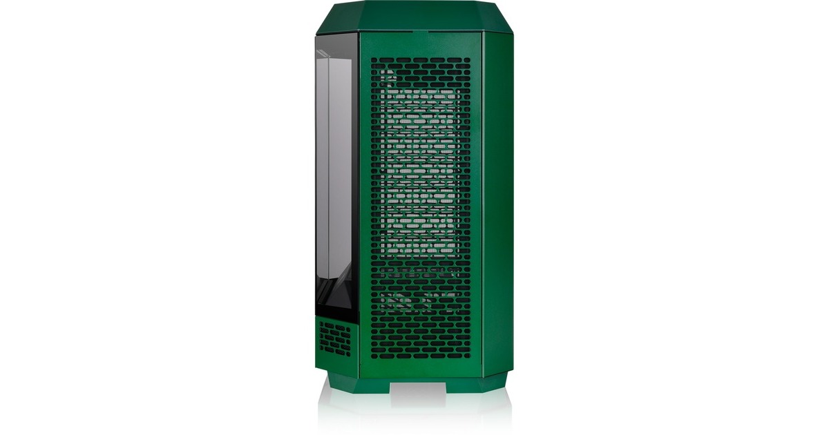 Thermaltake The Tower 300 , Tower-Gehäuse(dunkelgrün, Tempered Glass)