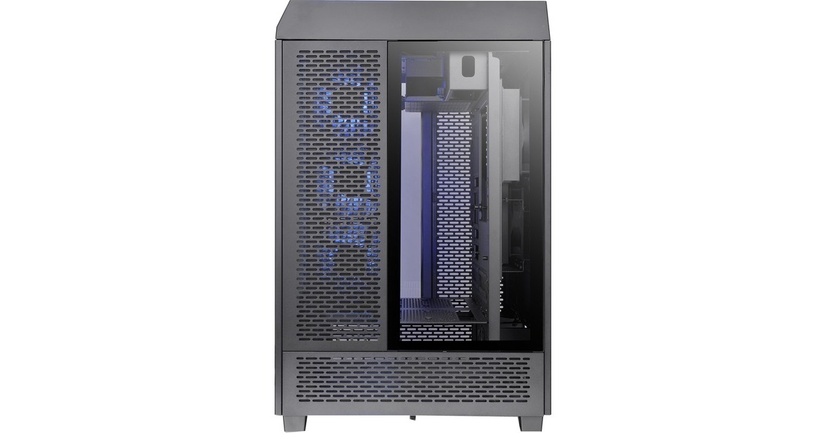 Thermaltake The Tower 500 Black, Tower-Gehäuse(schwarz, Tempered Glass)