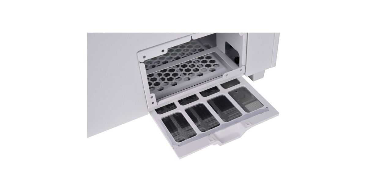 Thermaltake The Tower 500 Snow White, Tower-Gehäuse(weiß, Tempered Glass)