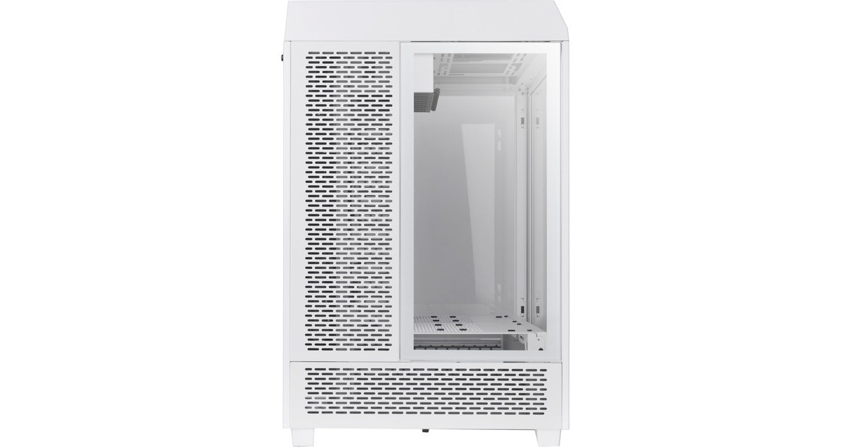 Thermaltake The Tower 500 Snow White, Tower-Gehäuse(weiß, Tempered Glass)