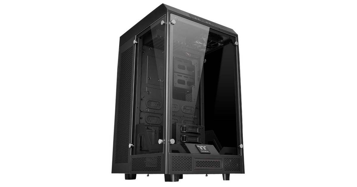 Thermaltake The Tower 900, Big-Tower-Gehäuse(schwarz, Window-Kit)