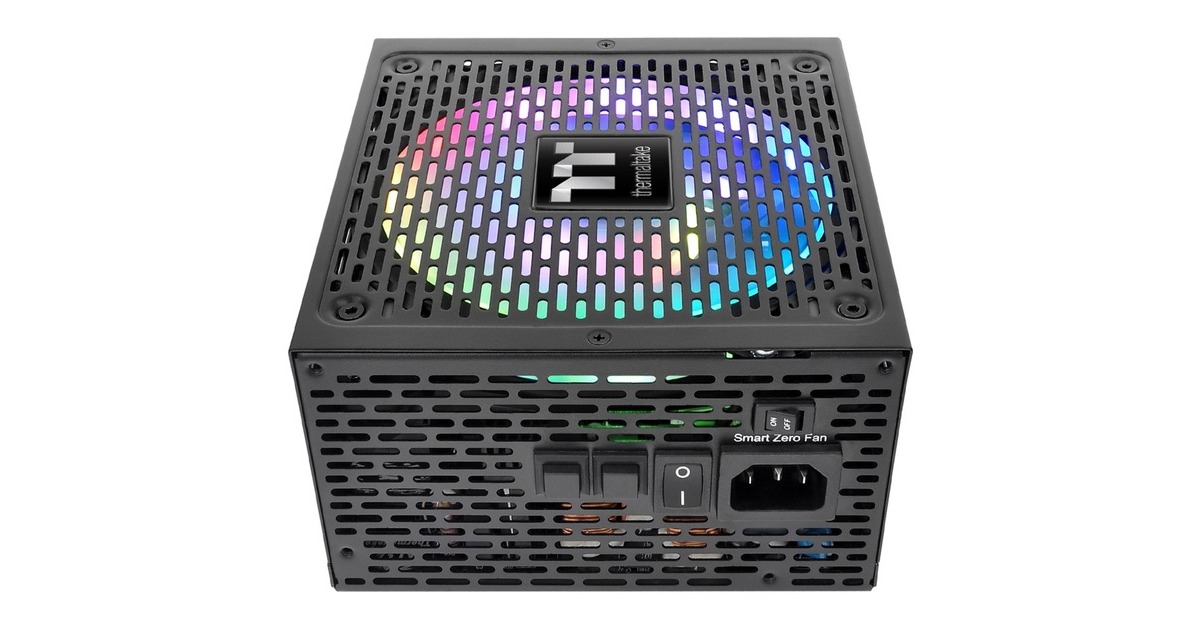 Thermaltake Toughpower GF1 ARGB 750W, PC-Netzteil(schwarz, 4x PCIe, Kabel-Management, 750 Watt)
