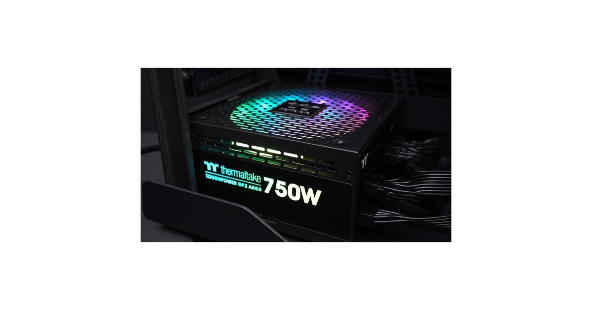 Thermaltake Toughpower GF2 ARGB 750W, PC-Netzteil(schwarz, 4x PCIe, Kabel-Management, 750 Watt)