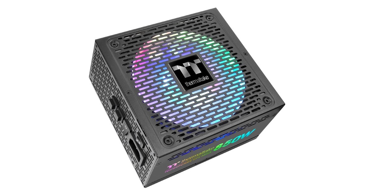 Thermaltake Toughpower GF2 ARGB 850W, PC-Netzteil(schwarz, 6x PCIe, Kabel-Management, 850 Watt)