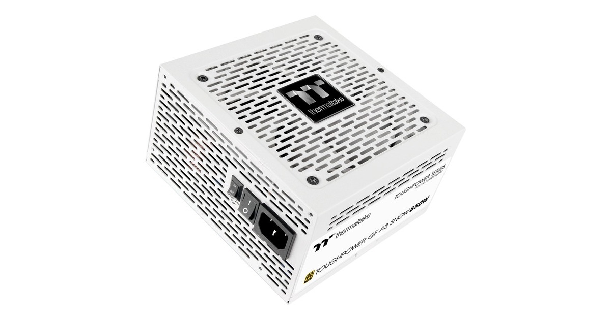 Thermaltake Toughpower GF A3 Snow 850W, PC-Netzteil(weiß, 1x 12VHPWR, 5x PCIe, Kabel-Management, 850 Watt)