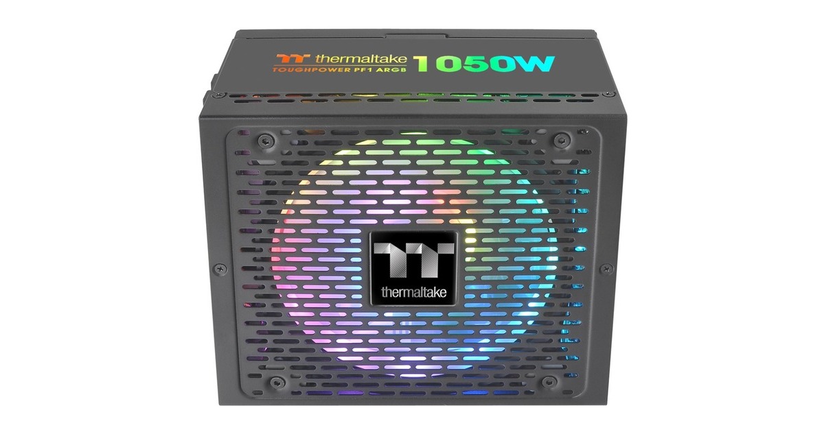 Thermaltake Toughpower PF1 ARGB 1050W, PC-Netzteil(schwarz, 8x PCIe, Kabel-Management, 1050 Watt)