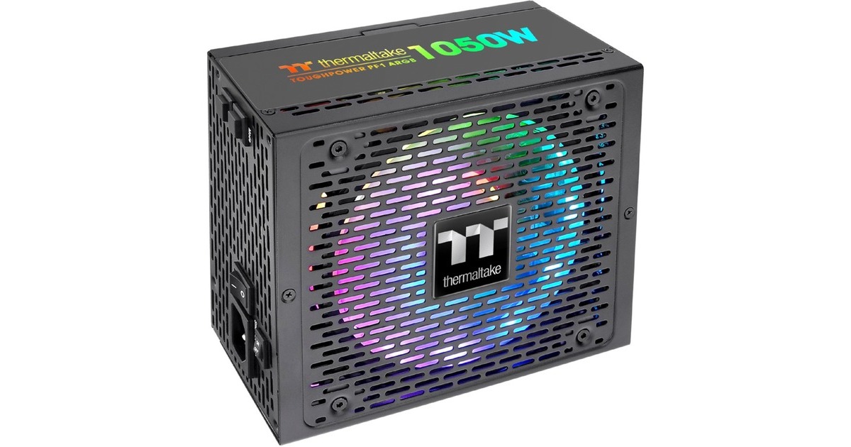 Thermaltake Toughpower PF1 ARGB 1050W, PC-Netzteil(schwarz, 8x PCIe, Kabel-Management, 1050 Watt)