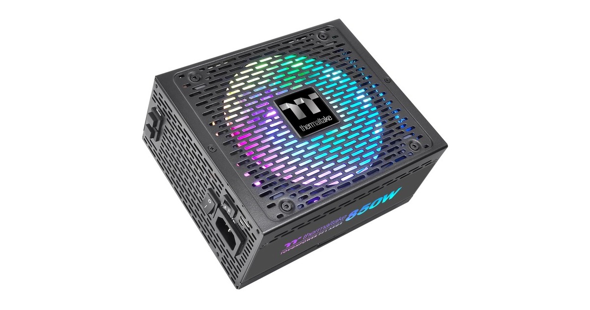 Thermaltake Toughpower PF1 ARGB 850W, PC-Netzteil(schwarz, 6x PCIe, Kabel-Management, 850 Watt)