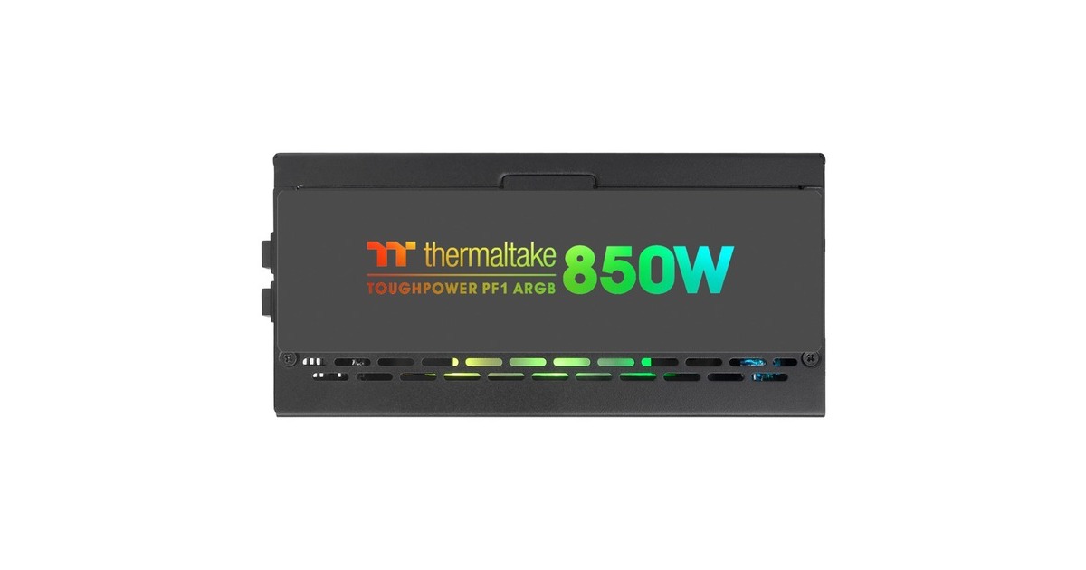 Thermaltake Toughpower PF1 ARGB 850W, PC-Netzteil(schwarz, 6x PCIe, Kabel-Management, 850 Watt)