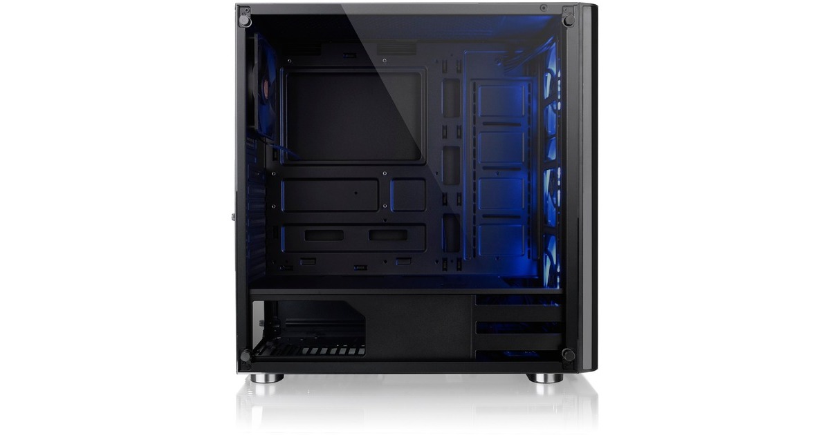 Thermaltake V200 TG RGB, Tower-Gehäuse(schwarz, Tempered Glass)