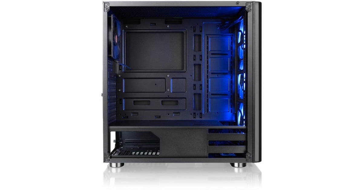 Thermaltake V200 TG RGB, Tower-Gehäuse(schwarz, Tempered Glass, Outlet)