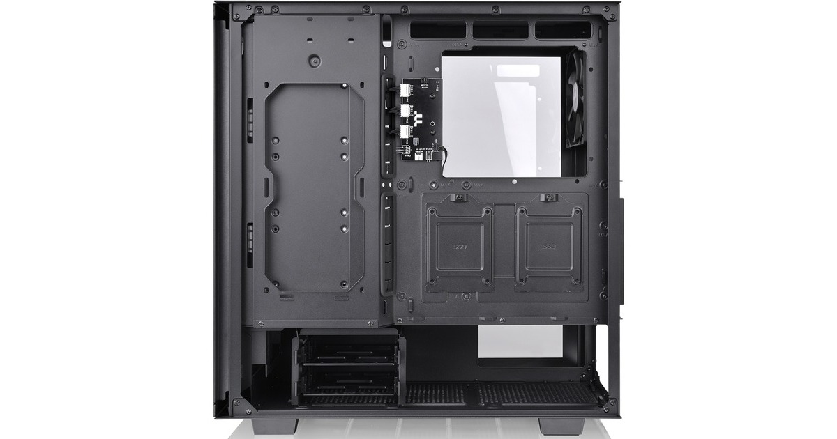 Thermaltake V350 TG ARGB Air, Tower-Gehäuse(schwarz, Tempered Glass)