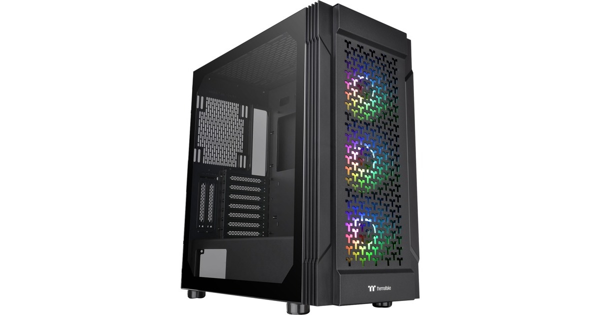 Thermaltake Versa T27 TG ARGB, Tower-Gehäuse(schwarz, Tempered Glass)