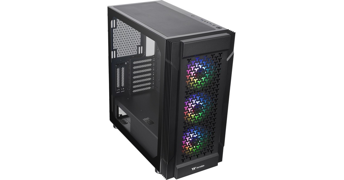Thermaltake Versa T27 TG ARGB, Tower-Gehäuse(schwarz, Tempered Glass)