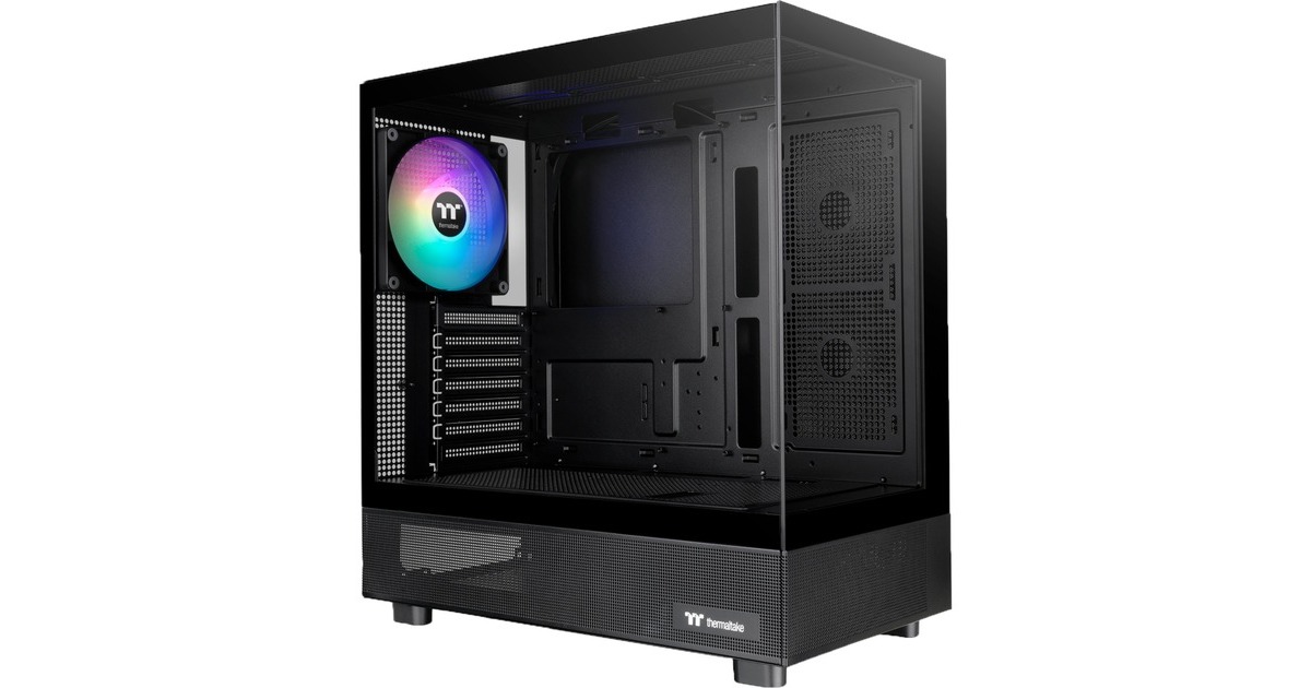 Thermaltake View 270 TG ARGB , Tower-Gehäuse(schwarz, Tempered Glass x 2)