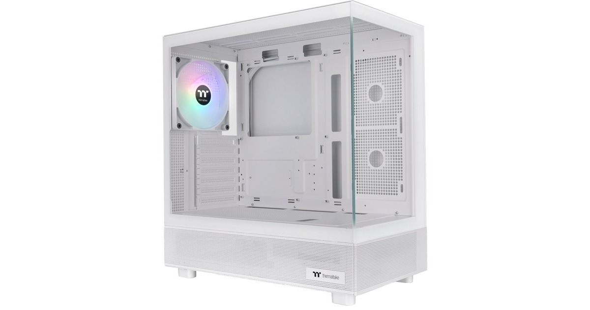 Thermaltake View 270 TG ARGB , Tower-Gehäuse(weiß, Tempered Glass x 2)