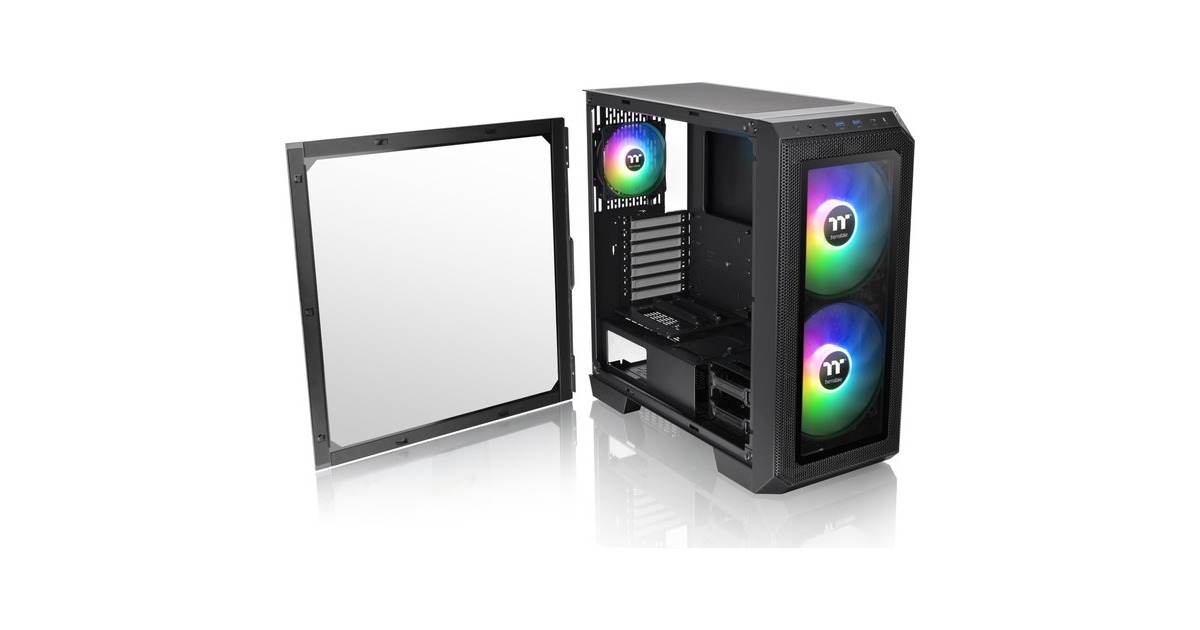 Thermaltake View 300 MX, Tower-Gehäuse(schwarz, Tempered Glass)