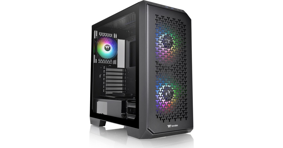 Thermaltake View 300 MX, Tower-Gehäuse(schwarz, Tempered Glass)
