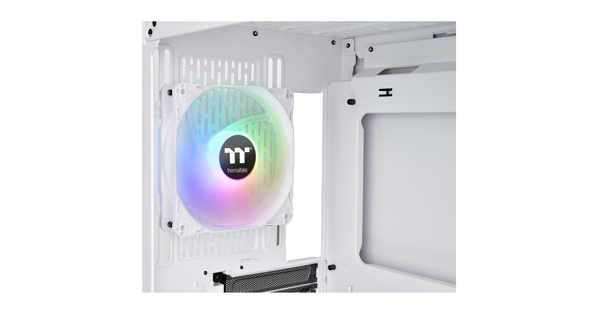 Thermaltake View 300 MX, Tower-Gehäuse(weiß, Tempered Glass)