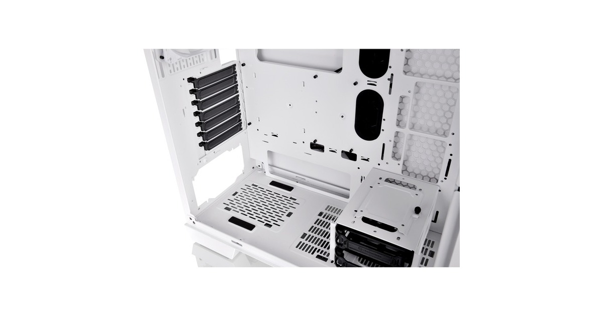 Thermaltake View 300 MX, Tower-Gehäuse(weiß, Tempered Glass)